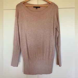 White House Black Market light pink sweater